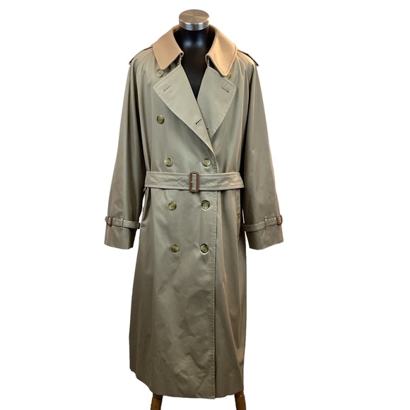Burberry’s Nova Check Wool Lined Belted Trench Coat - Picture 2 of 16